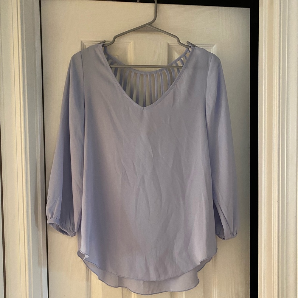 Philosophy lavender dress shirt